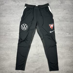 Nike Sydney Swans Activewear Pants Mens Small Gray AFL Footy Track Training EUC